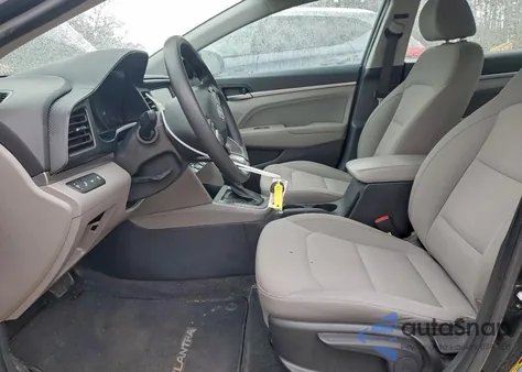 2020 Hyundai Elantra Sel из США, поврежденный, VIN KMHD84LFXLU896446